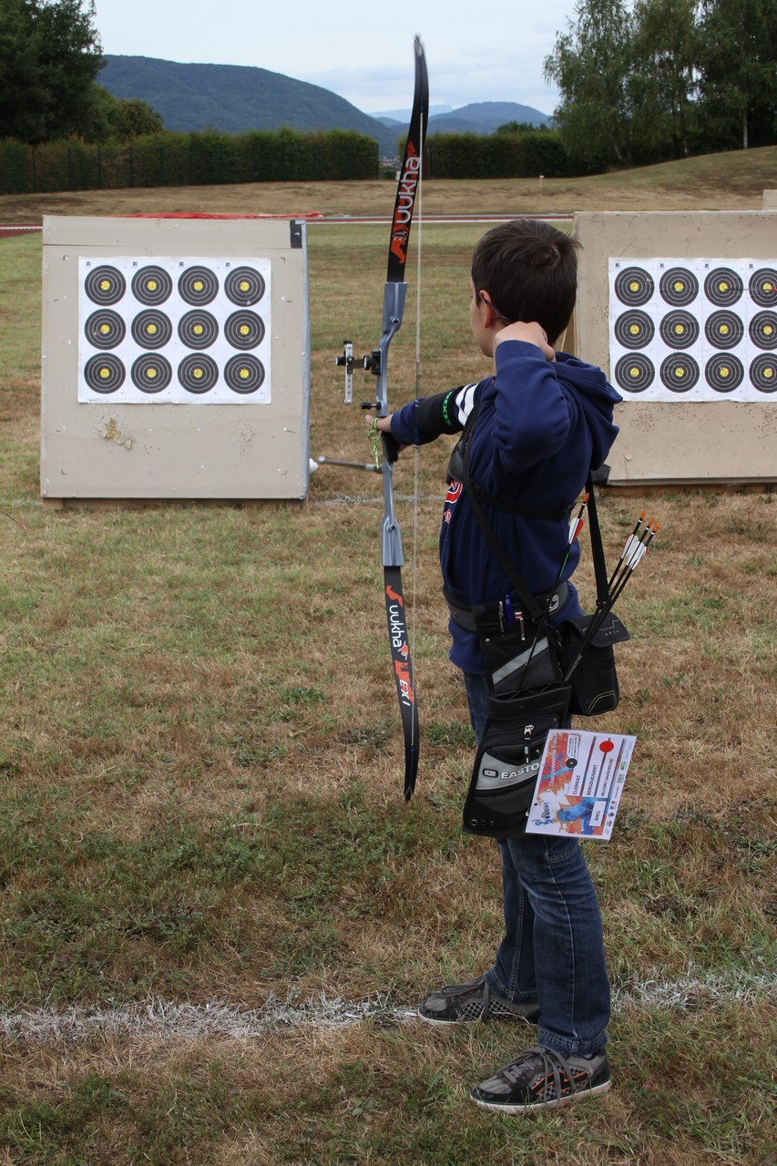 Championnat de France jeunes - Tir Campagne<BR>10 - 11 Juillet 2014 à Château-Arnoux-Saint-Auban. 